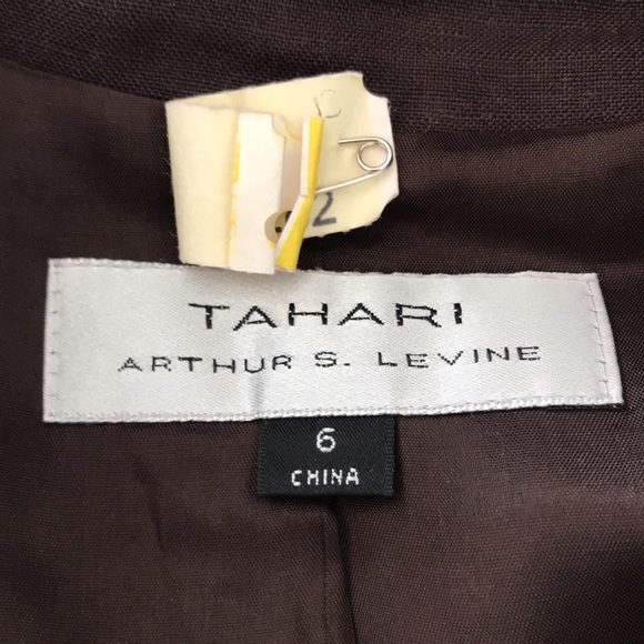 Arthur Levine Tahari 3 piece skirt suit - Picture 7 of 10